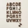 Odin Parker Uppercase Walnut Alphabet Set