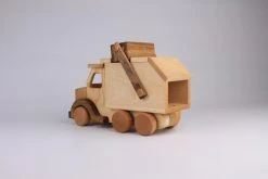 Odin Parker Handmade Wooden Garbage Truck *New*