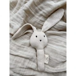 Konges Sløjd Organic Bunny Rattle
