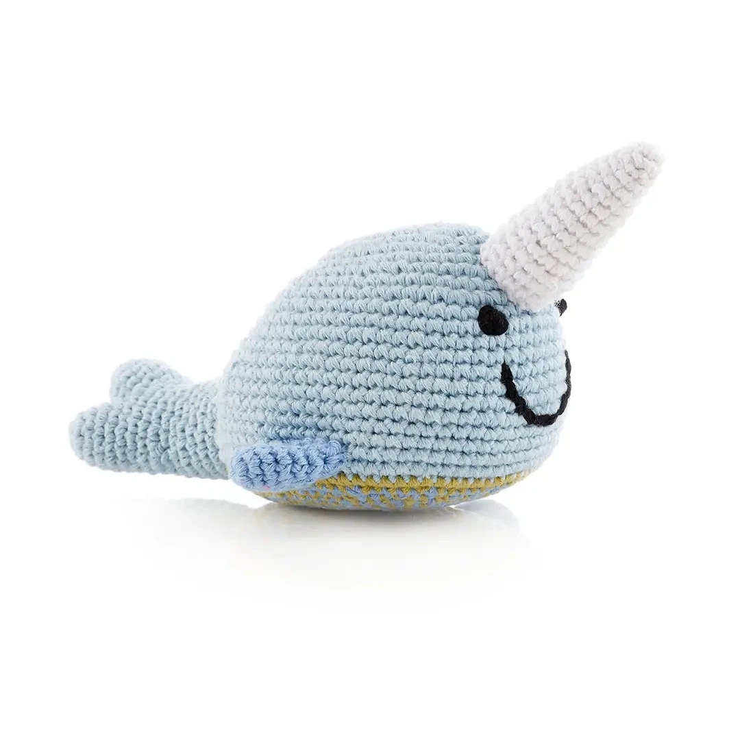 Pebble Narwhal Rattle *New* 5 Pebble Narwhal Rattle *New*