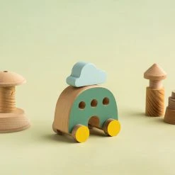 Animi Handmade Wooden Cloud Car