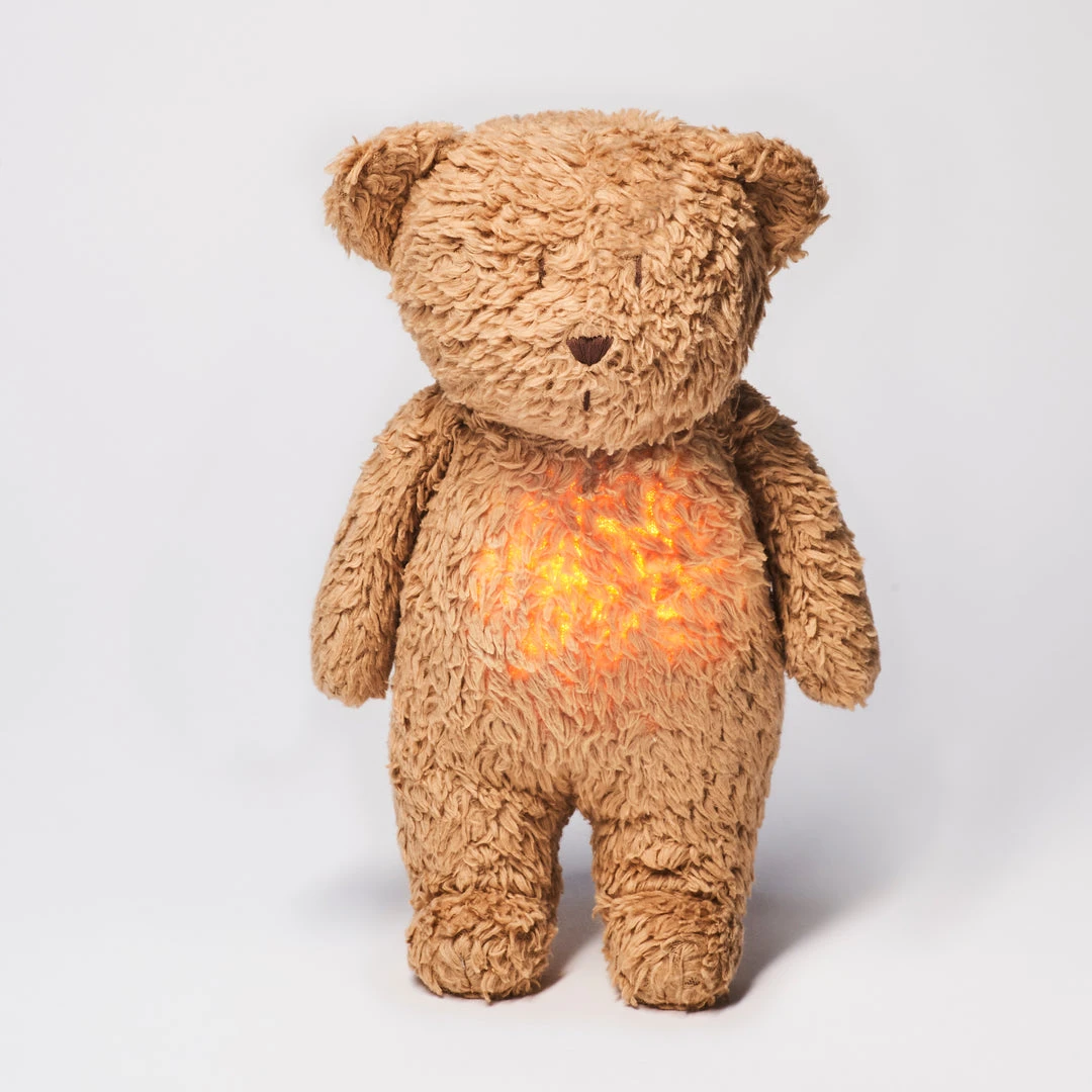 Moonie | Organic Humming Bear With Night Light *New* 3 Moonie | Organic Humming Bear With Night Light *New*
