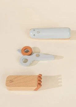 Coco Village Wooden Hair Dresser Set *New* 9 Coco Village Wooden Hair Dresser Set *New*