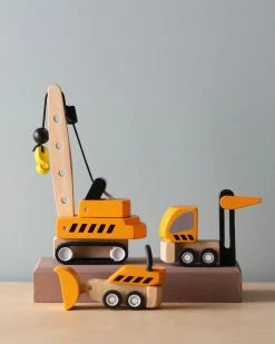 Plan Toys Wooden Construction Vehicles