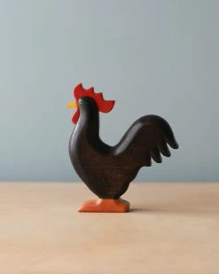 Forest Melody Handmade Wooden Rooster
