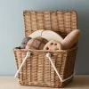 Odin Parker Picnic Bread Basket *New* 2 Odin Parker Picnic Bread Basket *New*