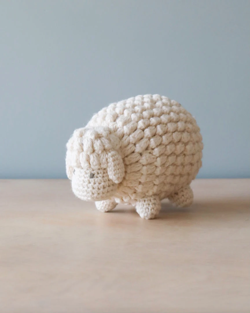 Odin Parker *New* Organic Cotton Sheep Stuffed Animal 3 Odin Parker *New* Organic Cotton Sheep Stuffed Animal