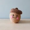 Pebble Handmade Acorn Rattle *New*