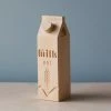 Odin Parker Wooden Carton Of Coconut Milk *New*