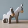 *New* Brin D'Ours | Handmade Wooden Donkey 1 *New* Brin D'Ours | Handmade Wooden Donkey