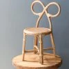 Poppie Toys Toddler Rattan Bow Chair