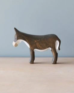 Forest Melody *New* Handmade Wooden Donkey