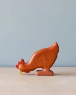Forest Melody Handmade Wooden Chicken