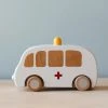 *New* Maileg | Wooden Ambulance Pull-Back Car 1 *New* Maileg | Wooden Ambulance Pull-Back Car