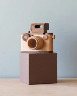 Father's Factory *New* Father’s Factory | Vintage Style Wooden Toy Camera