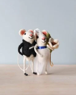 Odin Parker Exclusive Felt Mice - Just Married
