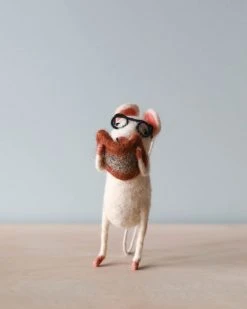 Odin Parker Exclusive *New* Felt Mouse With Book