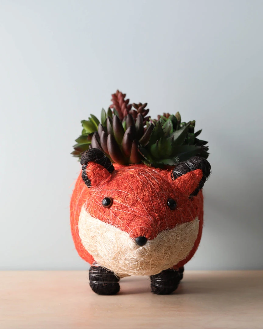Likha *New* Animal Planter - Fox 4 Likha *New* Animal Planter - Fox