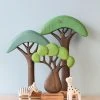 Papoose *New* Wooden African Trees
