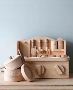 Ikonih *New* Mini 11-Piece Wooden Kitchen Set