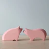 *New* Brin D'Ours | Handmade Wooden Pigs 2 *New* Brin D'Ours | Handmade Wooden Pigs