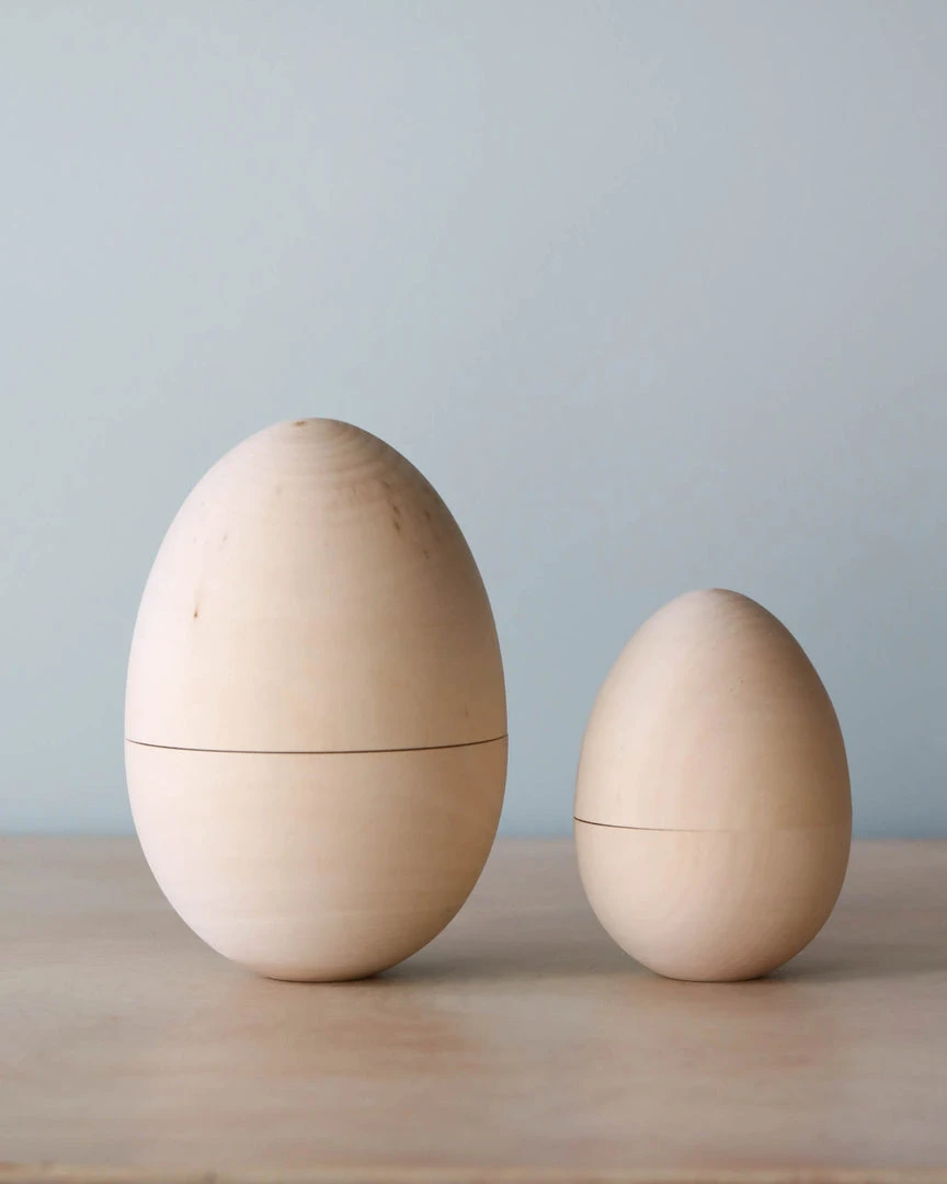 Odin Parker Hollow Wooden Easter Egg *New* 3 Odin Parker Hollow Wooden Easter Egg *New*