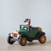 Wooderful Life Wooden Fox Driving A Car Music Box