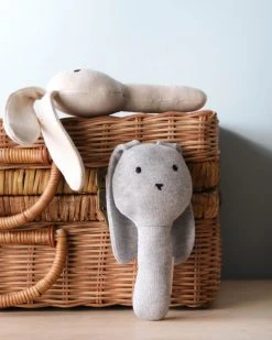 Konges Sløjd Organic Bunny Rattle