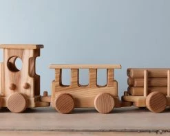 Odin Parker Handmade Wooden Train - Extra Long *New*