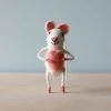 Odin Parker Exclusive *New* Felt White Mouse With Heart