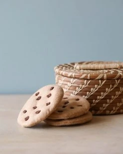 Odin Parker *New* Handmade Basket Of Cookies