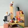 Mikheev Manufactory 12 Piece Wooden Bird Set *New* 2 Mikheev Manufactory 12 Piece Wooden Bird Set *New*