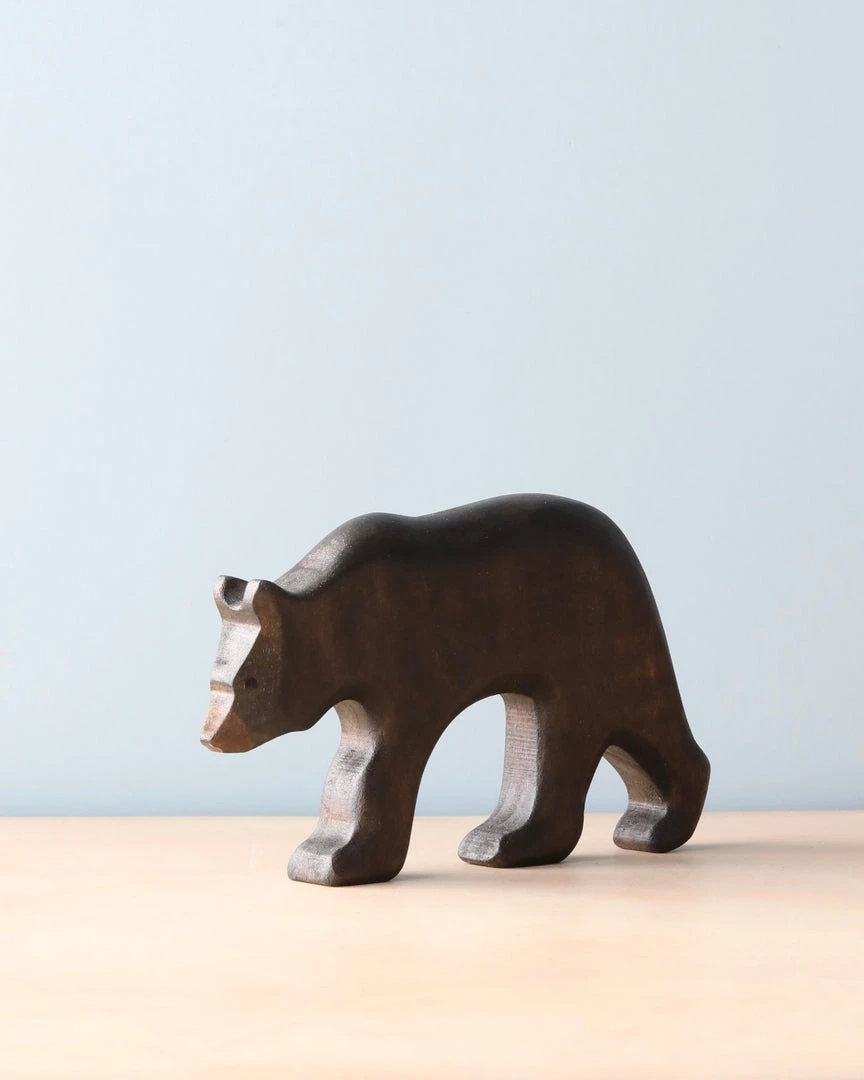 Forest Melody *New* Handmade Wooden Black Bear Family 7 Forest Melody *New* Handmade Wooden Black Bear Family