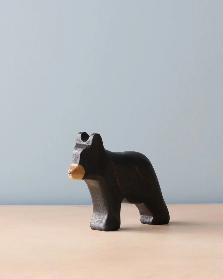 Forest Melody *New* Handmade Wooden Black Bear Family 6 Forest Melody *New* Handmade Wooden Black Bear Family