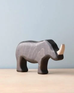 Forest Melody Handmade Wooden Rhino
