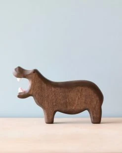 Forest Melody *New* Handmade Wooden Hippo