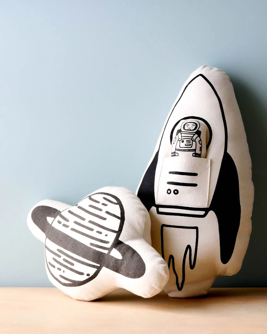 Imani Collective Rocket & Saturn Pillows 3 Imani Collective Rocket & Saturn Pillows