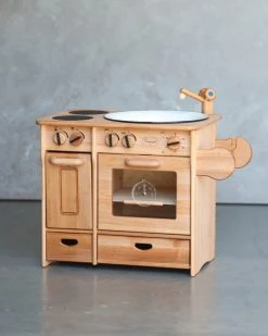 DrewArt Wooden Play Kitchen