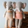 Cuddle + Kind Elephant Stuffed Animal