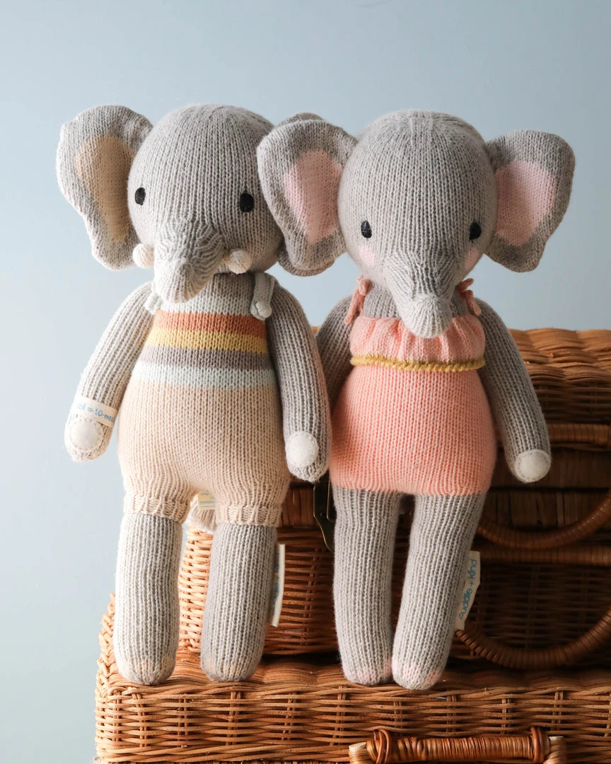 Cuddle + Kind Elephant Stuffed Animal 3 Cuddle + Kind Elephant Stuffed Animal