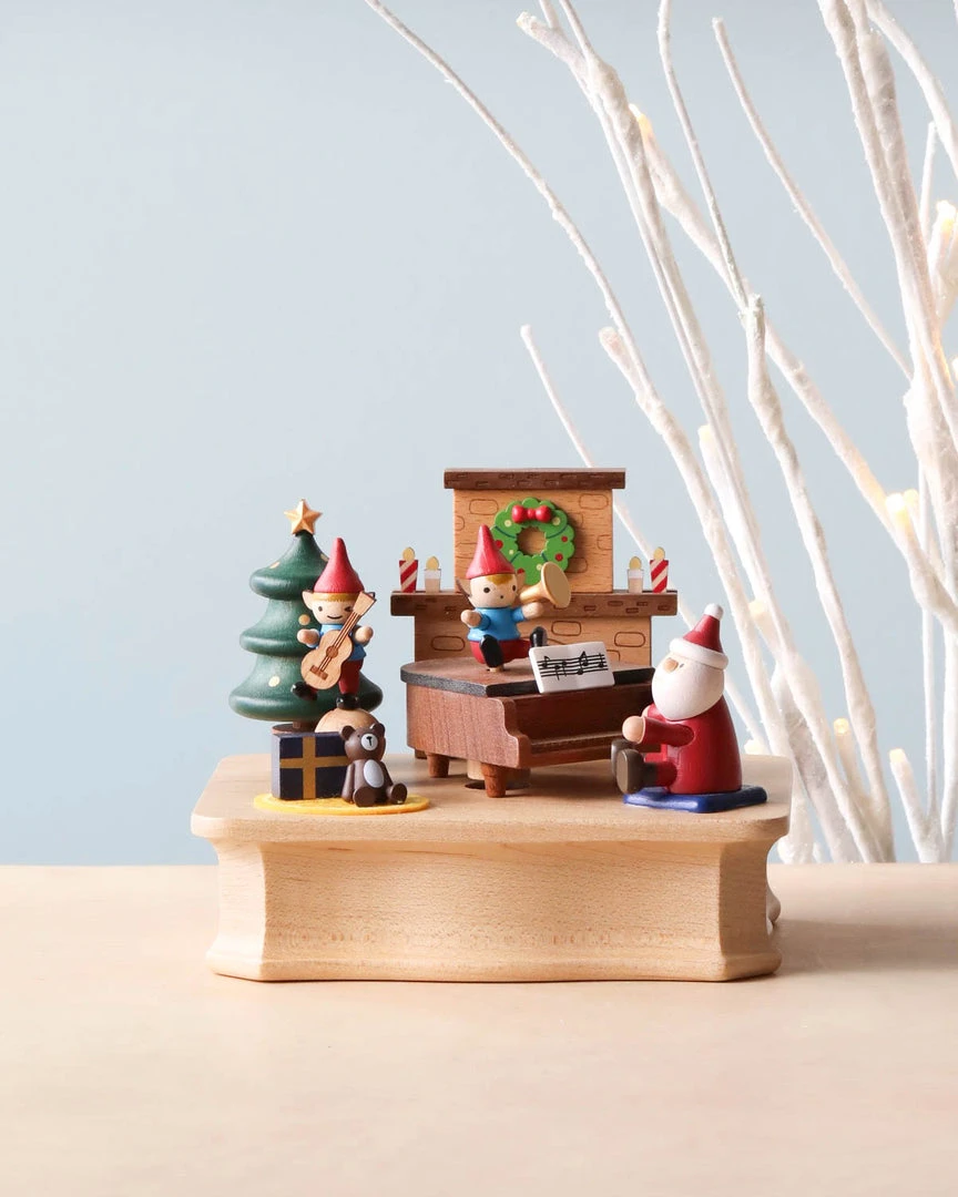 Wooderful Life *New* Santa's Christmas Concert Music Box 3 Wooderful Life *New* Santa's Christmas Concert Music Box