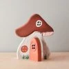 Odin Parker Wooden Mushroom House