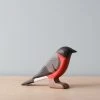 Forest Melody Handmade Wooden Bullfinch Bird
