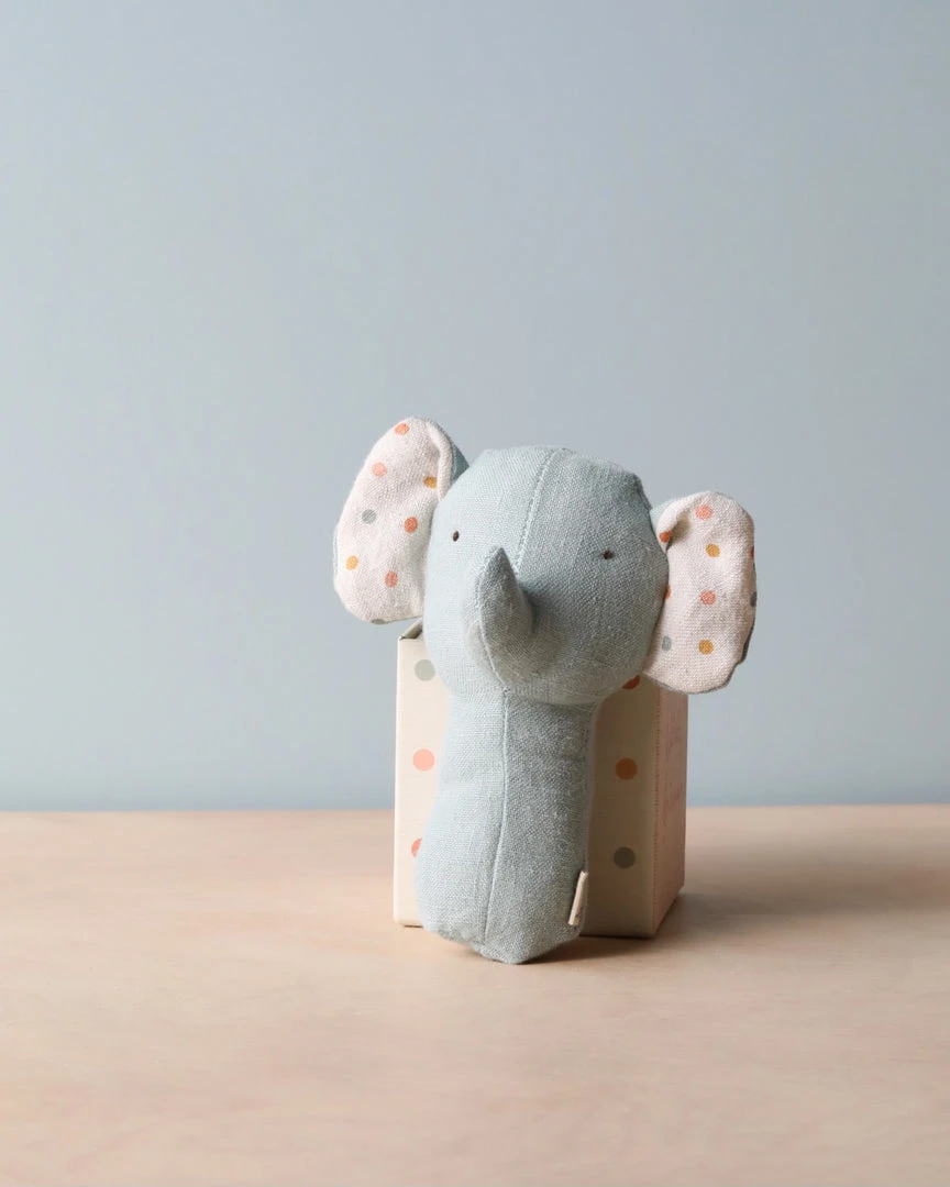 *New* Maileg Lullaby Friend Rattles, Elephant 4 *New* Maileg Lullaby Friend Rattles, Elephant