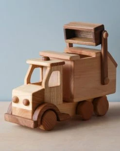 Odin Parker Handmade Wooden Garbage Truck *New*