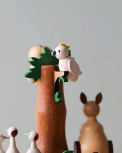 Wooderful Life Wooden Australian Safari Park Music Box *New* 7 Wooderful Life Wooden Australian Safari Park Music Box *New*