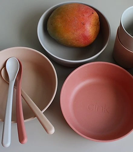 Cink Bamboo Bowl 3 Pack - Fog/Rye/Brick *New* 4 Cink Bamboo Bowl 3 Pack - Fog/Rye/Brick *New*