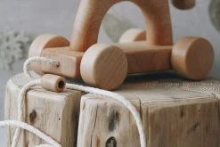 Tateplota Handmade Wooden Horse Pull Toy *New*