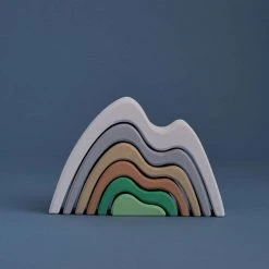 *New* Raduga Grez Handmade Wooden Mountain Stacker