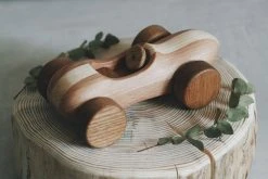Tateplota Handmade Wooden Race Car *New*